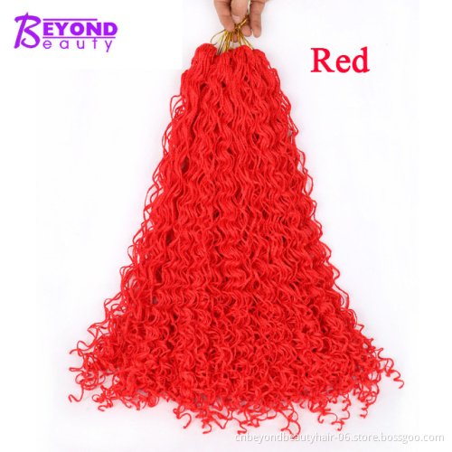 private label Long thin Zizi ombre Box Braids  28inch Micro Knot Zizi Braids Curly zizi box Crochet Hair Extensions Crochet